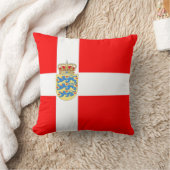 デンマーク王室のピロー！ クッション (ブランケット)