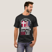 デンマーク系アメリカ人ママママママカントリーデンマ Tシャツ (正面フル)
