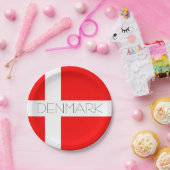 デンマーク紙プレート! ペーパープレート (パーティー)