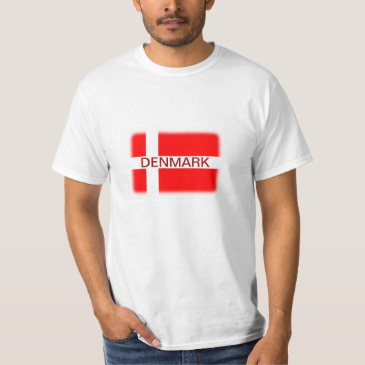 デンマーク素晴らしTシャツ! Tシャツ (正面)