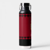 デンマーク素朴真空絶縁、デンマーク国旗 ウォーターボトル (正面)