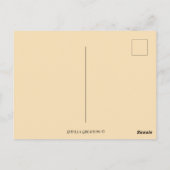 デンマーク絵地図ヴィンテージはがき ポストカード (裏面)