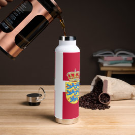 デンマーク絶縁ボトル、デンマーク国旗 ウォーターボトル