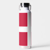 デンマーク絶縁ボトル、デンマーク国旗 ウォーターボトル (正面)
