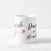 デンマーク語でハートマグカップ,デンマーク コーヒーマグカップ (中央)