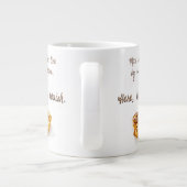 デンマーク語を持っている ジャンボコーヒーマグカップ (裏面)