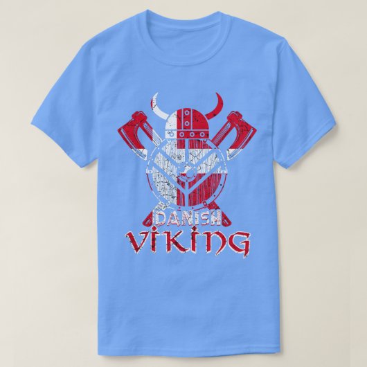 デンマーク語バイキング5 Tシャツ (デザイン正面)