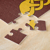 デンマーク語/バイキング軸と平面交差 ジグソーパズル (側面)