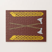 デンマーク語/バイキング軸と平面交差 ジグソーパズル (横)