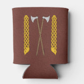 デンマーク語/バイキング軸と平面交差 缶クーラー (裏面)