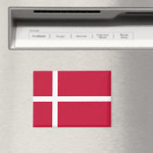 デンマーク長方形磁石国旗 マグネット (インサイチュ (食洗機))