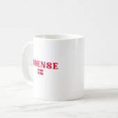 デンマーク高密度 コーヒーマグカップ (正面左)