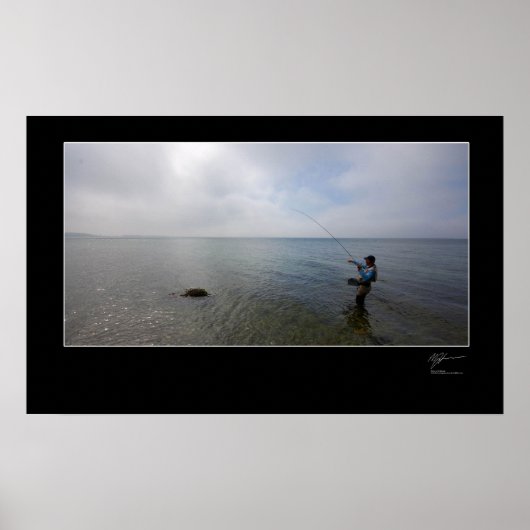 デンマーク魚釣りのフライ ポスター (正面)