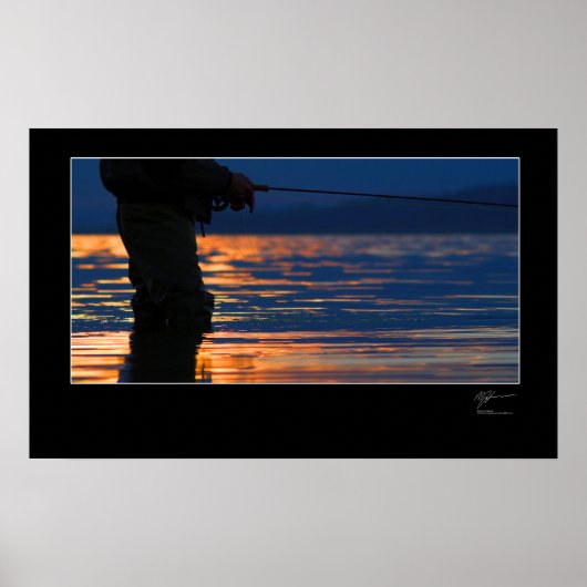 デンマーク魚釣りのフライ ポスター (正面)