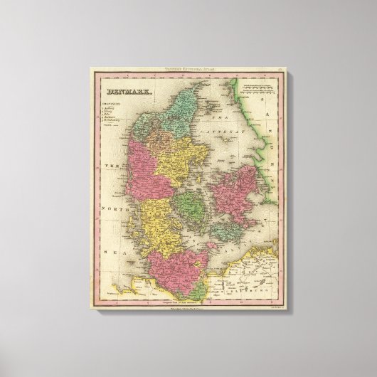 デンマーク10 キャンバスプリント (正面)