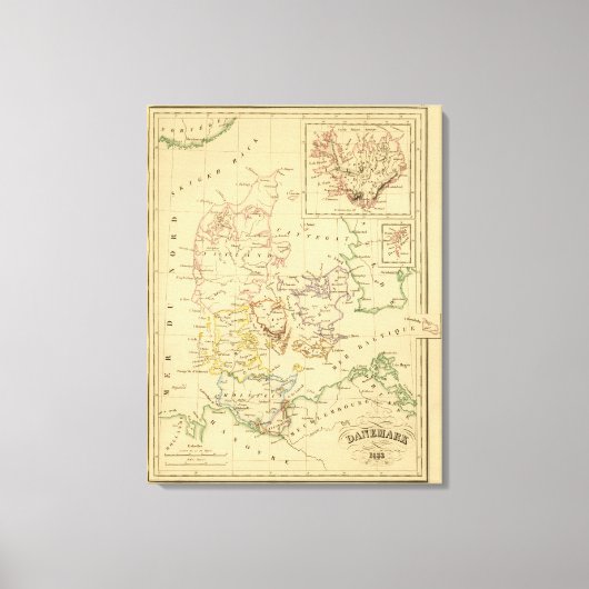 デンマーク11 キャンバスプリント (正面)