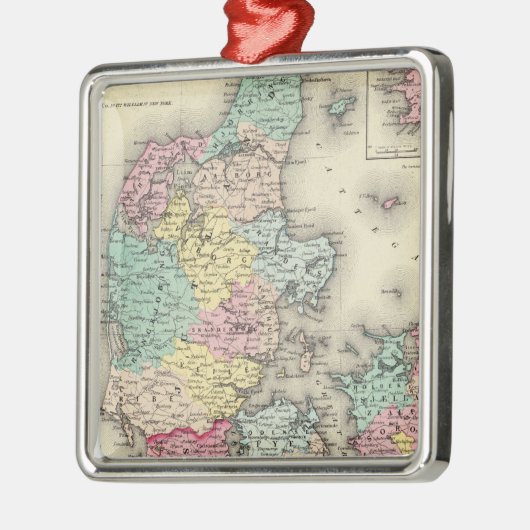 デンマーク11 メタルオーナメント (左)