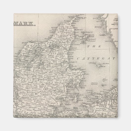 デンマーク12 マグネット (正面)