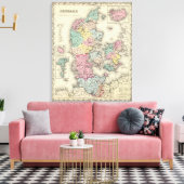 デンマーク3 キャンバスプリント (インサイチュ (リビング))