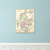 デンマーク3 キャンバスプリント (インサイチュ (ウッドフロア))