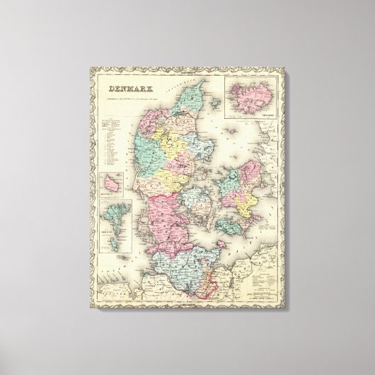 デンマーク3 キャンバスプリント (正面)