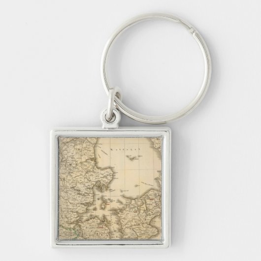 デンマーク7 キーホルダー (正面)