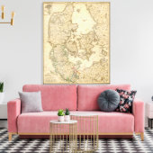 デンマーク8 キャンバスプリント (インサイチュ (リビング))