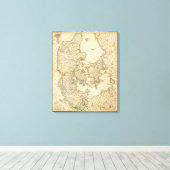 デンマーク8 キャンバスプリント (インサイチュ (ウッドフロア))