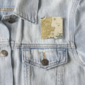 デンマーク·アトラス·マップ 缶バッジ (インサイチュ)