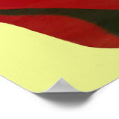 デンマーク、アメリカからの手紙を持つ郵便局員 ポスター (角)