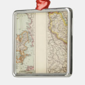 デンマーク、アルザスロレーヌ、Palatinate メタルオーナメント (左)