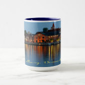 デンマーク，アルボルグ マグカップ (中央)