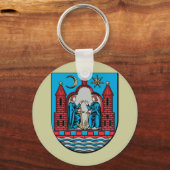 デンマーク，アーフス キーホルダー (正面)