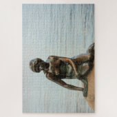 デンマーク・コペンハーゲンの人魚の小像 ジグソーパズル (縦)