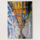 デンマーク,コペンハーゲンの美しい都市 ジグソーパズル (縦)