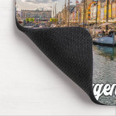 デンマーク，コペンハーゲンの美しい都市 マウスパッド (コーナー)