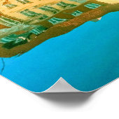 デンマーク，コペンハーゲン市 ポスター (角)