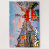 デンマーク，コペンハーゲン ジグソーパズル (縦)