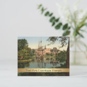 デンマーク,コペンハーゲン,ティボリパーク ポストカード (スタンド正面)