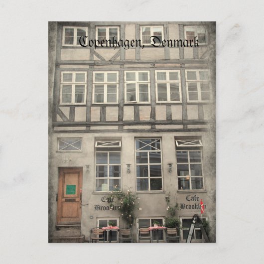 デンマーク，コペンハーゲン ポストカード (正面)