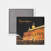 デンマーク，コペンハーゲン マグネット (正面/裏面)