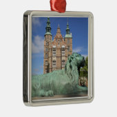 デンマーク，コペンハーゲン，ローゼンボルグパレス メタルオーナメント (右)