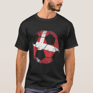 デンマーク サッカー ボール 旗 ジャージ デンマークのサッカー Tシャツ