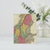 デンマーク、スウェーデン、ノルウェー ポストカード (スタンド正面)