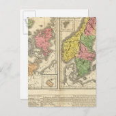 デンマーク、スウェーデン、ノルウェー ポストカード (正面/裏面)