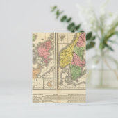 デンマーク、スウェーデン、ノルウェー ポストカード (スタンド正面)