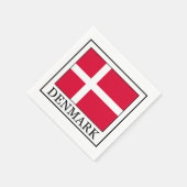 デンマーク スタンダードカクテルナプキン (角)