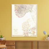 デンマーク、ノルウェーのpt キャンバスプリント (インサイチュ (リビング))