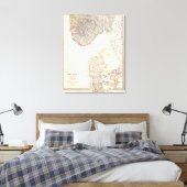 デンマーク、ノルウェーのpt キャンバスプリント (インサイチュ (寝室))