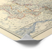 デンマーク、ハノーバー、ブルンスウィック、メクレンブルク ポスター (角)